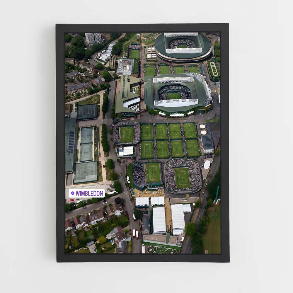 Poster Wimbledon Dreams – affiche Tennis (vue 2)